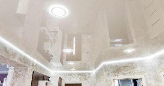 Натяжной ПВХ потолок Ржев, цена от 2122 руб.