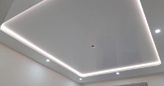 Светодиодные натяжные потолки Ржев, цена от 1560 руб.
